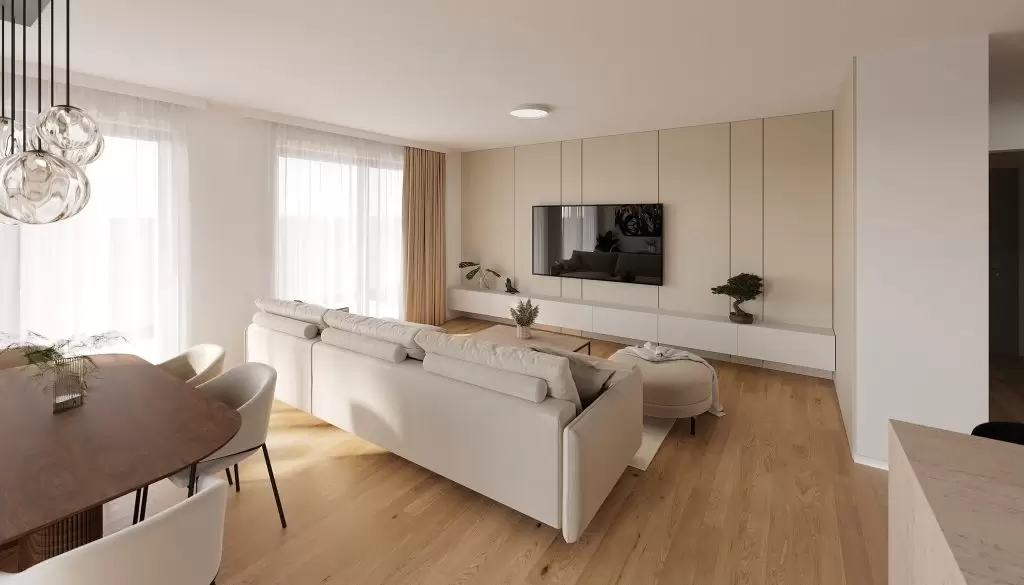 3D render interijera kuće – Axis Project