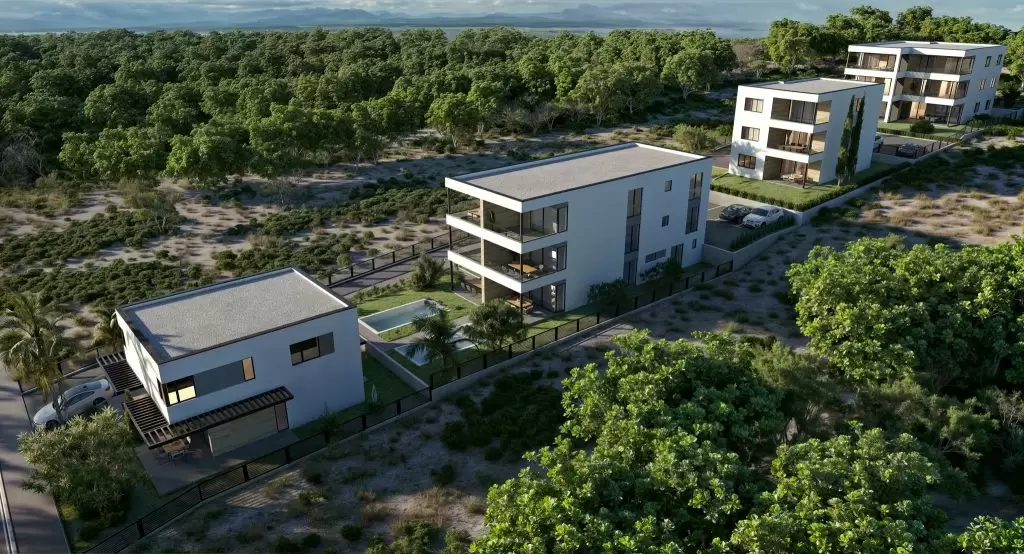 3D vizualizacija stambene zgrade – Axis Project