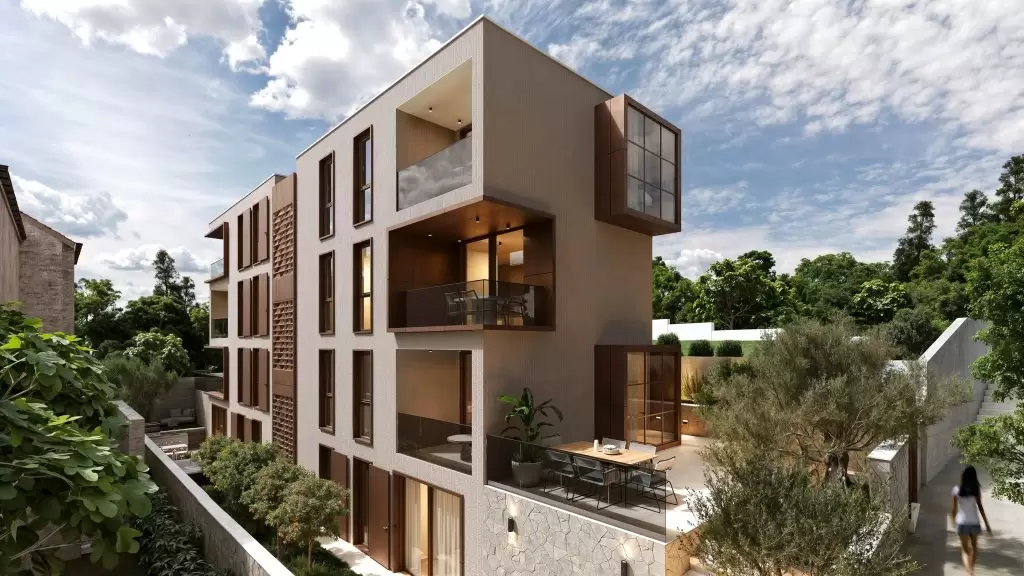 3D vizualizacija stambene zgrade – Axis Project