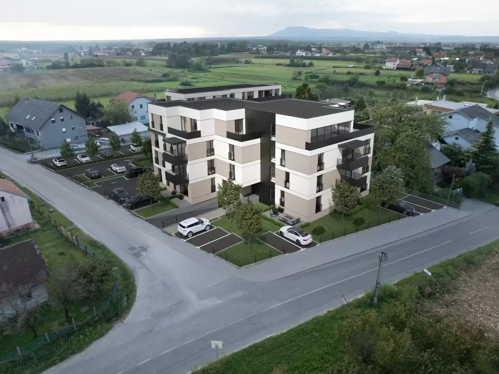 3D vizualizacija moderne zgrade u Zagrebu - Axis Project