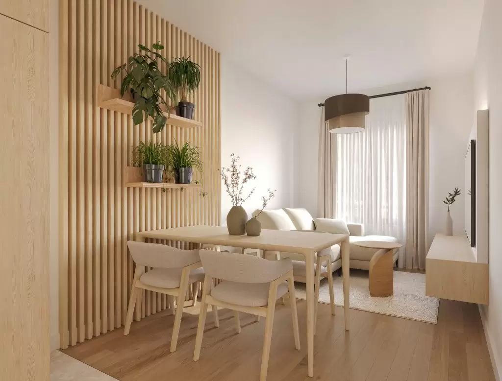 3D vizualizacija modernog stana na Korčuli - Axis Project