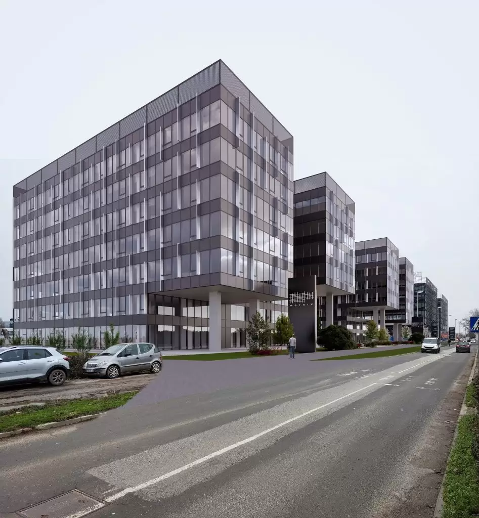 Visuel modernog stambenog objekta 3D vizualizacija arhitektura.